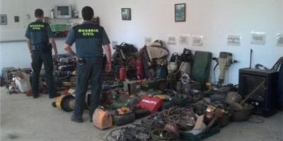 La Guardia Civil recupera una gran cantidad de efectos sustraídos en la zona del Condado