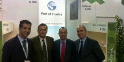 El Puerto de Huelva da a conocer en la feria Fruit Logística de Berlín la nueva línea de contenedores para productos hortofrutícolas