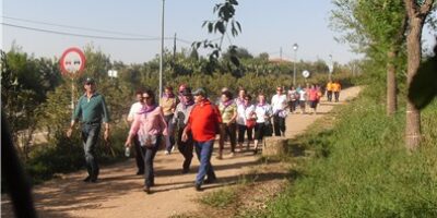 Ruta de senderismo para mayores y cuidadoras de personas dependientes en Bollullos