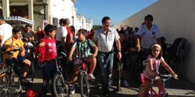 Más de mil valverdeños participan en el Día de la Bici