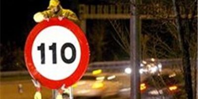 Cambio de 1.477 señales de velocidad en carreteras de Andalucía