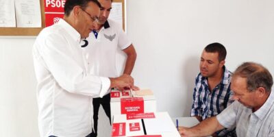 Caraballo anima a los socialistas a votar a su  secretario general en un proceso “en el que   somos pioneros y referentes de participación y   democracia”