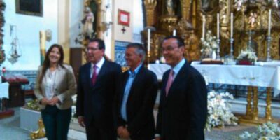 El Ayuntamiento de Chucena firma un convenio de colaboración con Cajasol para la restauración de la Iglesia