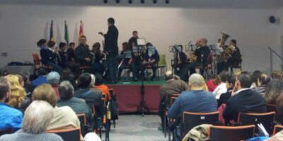 Villarrasa pone música a la navidad con un concierto de la banda de música