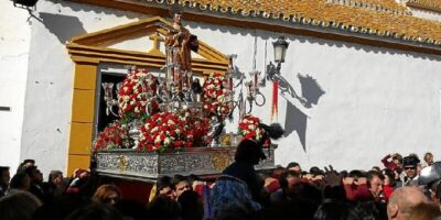 Pregón y procesión de San Vicente en Lucena del Puerto