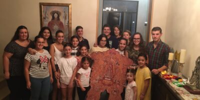 La Hermandad del Rocío de Escacena celebra por primera vez la “Romería de los niños”