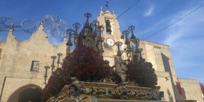 Santa Águeda procesiona en el día de su efeméride por las calles de Villalba