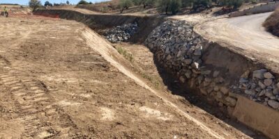 La Junta de Andalucía arregla el arroyo de la Fuente en Villalba