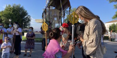 Sembrar la semilla rociera, objetivo cumplido en la II Romería Infantil de Escacena