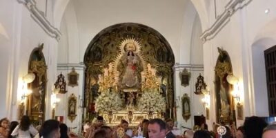 La Virgen de la Estrella se reencontró con Chucena en este 15 de agosto