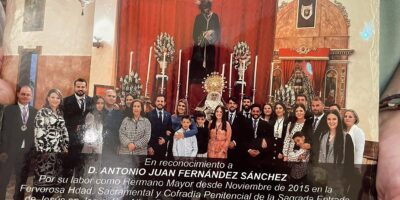 Ocho años de hitos: Antonio Juan Fernández recibe el homenaje de Manzanilla