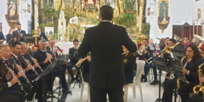 Chucena suena a Navidad con el concierto de la Banda Municipal de Paterna