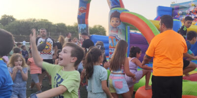 Las risas de los niños protagonistas en Chucena en la Gala del Deporte