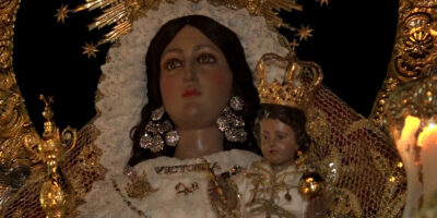 Manzanilla vuelve a reencontrarse con su Virgen de la Victoria y San Roque