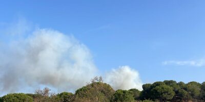 INFOCA extingue el tercer incendio de la semana en Bonares