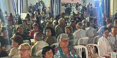 Los mayores de Niebla disfrutan de una velada especial en las Fiestas Patronales