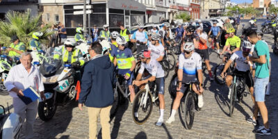 El deporte sobre ruedas, un éxito en Bollullos con la celebración del  LXXIV Gran Premio Ciclismo