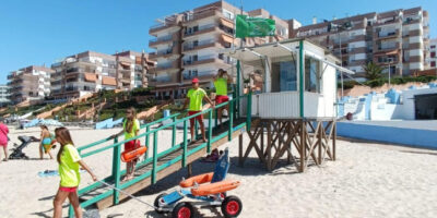 Arranca la temporada media de playa y se activan diversos medios en Matalascañas