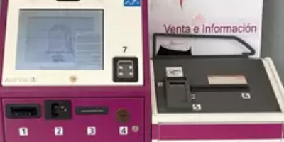 La estación de La Palma cuenta con una maquina de atención personalizada