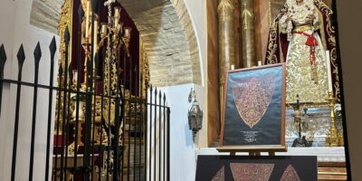 El Domingo de Ramos de La Palma sueña con el nuevo manto bordado de la Virgen de la Amargura