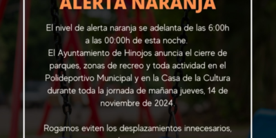 Hinojos recomienda evitar desplazamientos y permanecer en casa