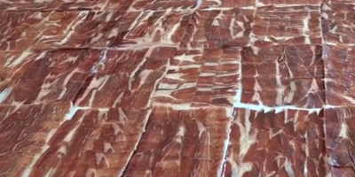 Huelva batió el récord del plato de jamón más grande del mundo