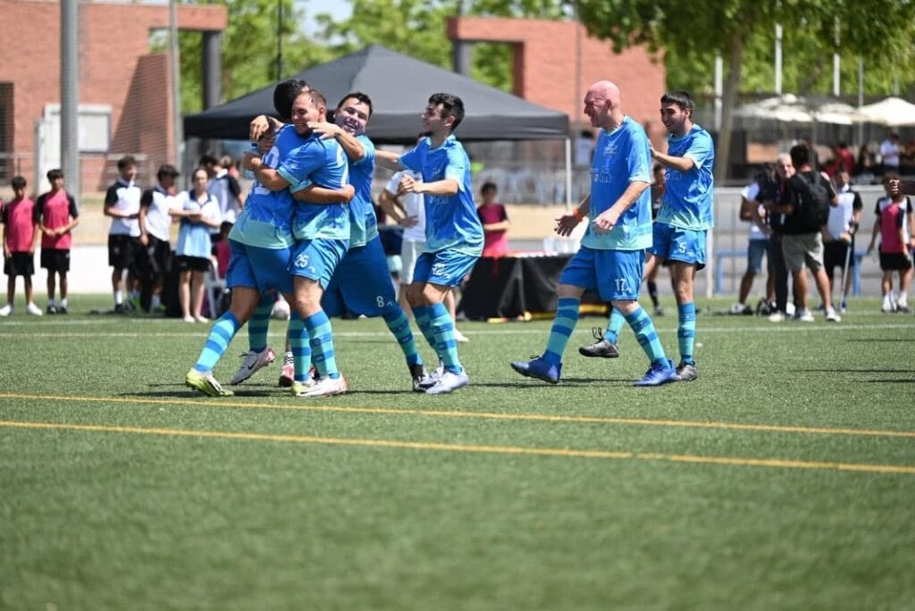El C.D.T. Al-Ándalus vence en Madrid y se proclamacampeón de España FEDDI de Fútbol 8