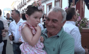 Chucena vive una emotiva Pará Rociera Infantil