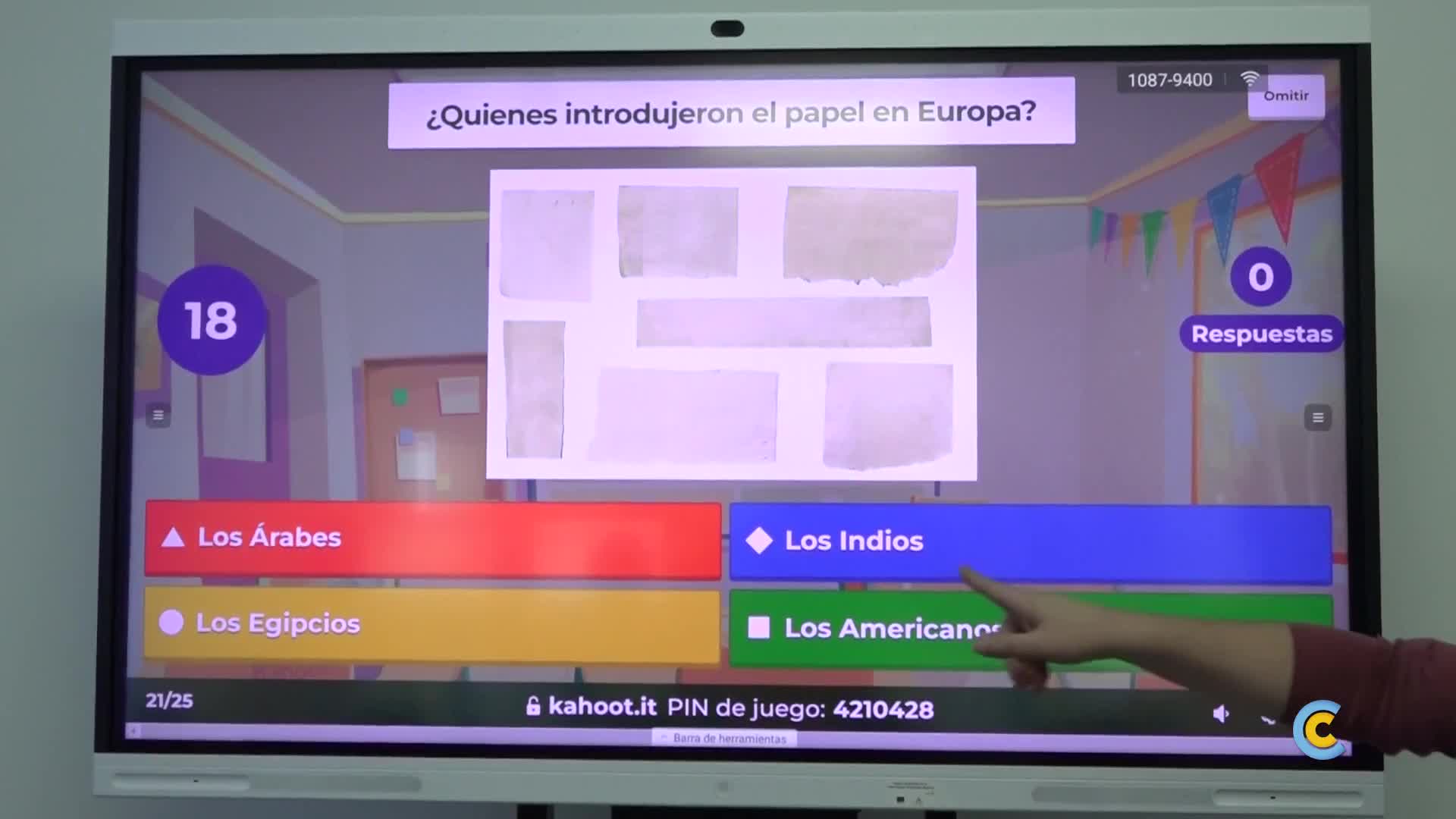 Juego online de preguntas y respuestas, Kahoot - Arte y Multimedia